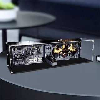 蝙蝠洞影盒 桌上型手辦模型 防塵套 收納盒 透明壓克力 展示盒 積木樂高收納櫃 展示櫃 大容量