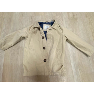 Zara 童裝 女童 男童 外套 風衣外套 大衣 3-4歲 100-110公分 二手