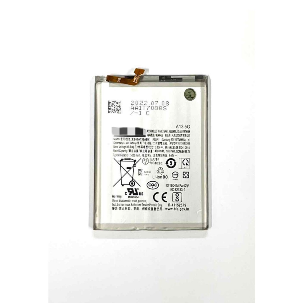 台灣現貨出貨 三星 A13 5G A136 電池  維修專用