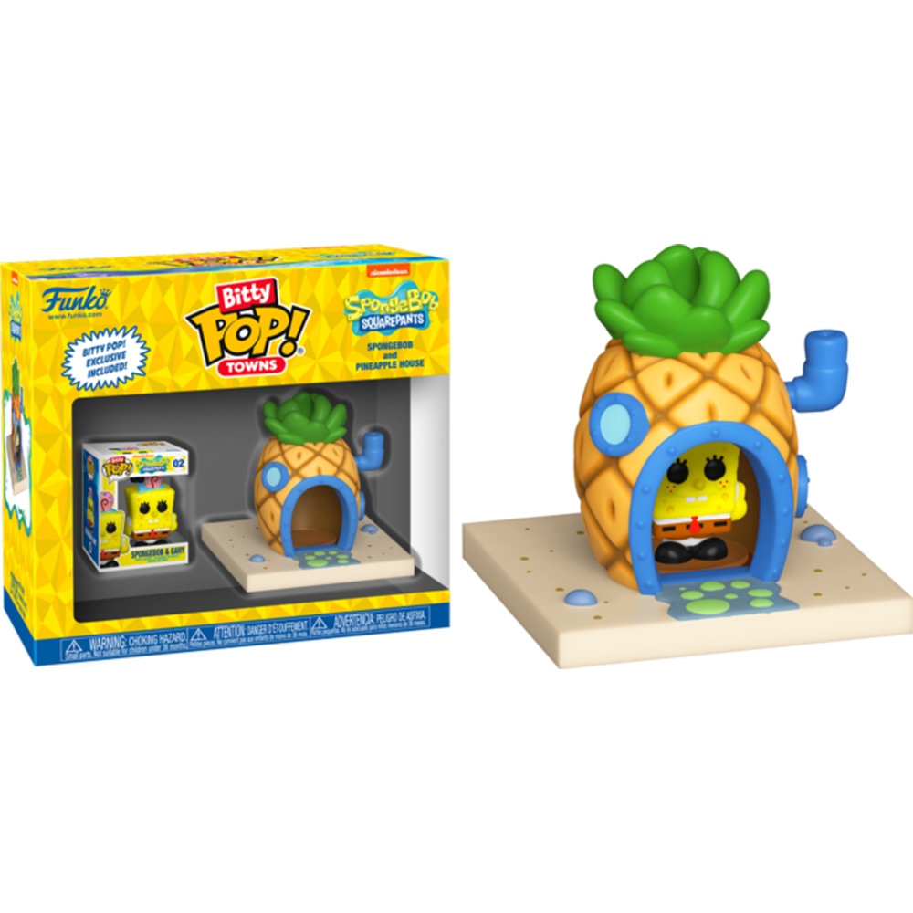 FUNKO Bitty POP Town: 海綿寶寶- 鳳梨屋 FN83638