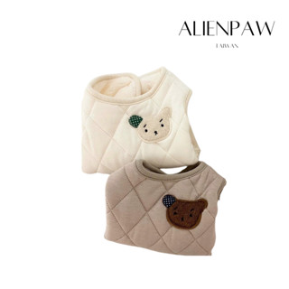 ALIENPAW｜保暖小熊背心 寵物服飾 小型犬 寵物衣服 毛毯 狗狗 貓咪 防掉毛 狗衣服