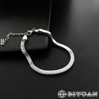 【OBIYUAN】手鍊 鈦鋼 魚鱗 ins風 時尚 禮物 飾品【SR319】