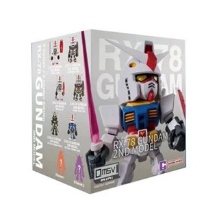 萬代 QMSV 迷你RX-78-2鋼彈系列盲盒 第二彈 中盒8入 盲盒 豬帽子模型玩具
