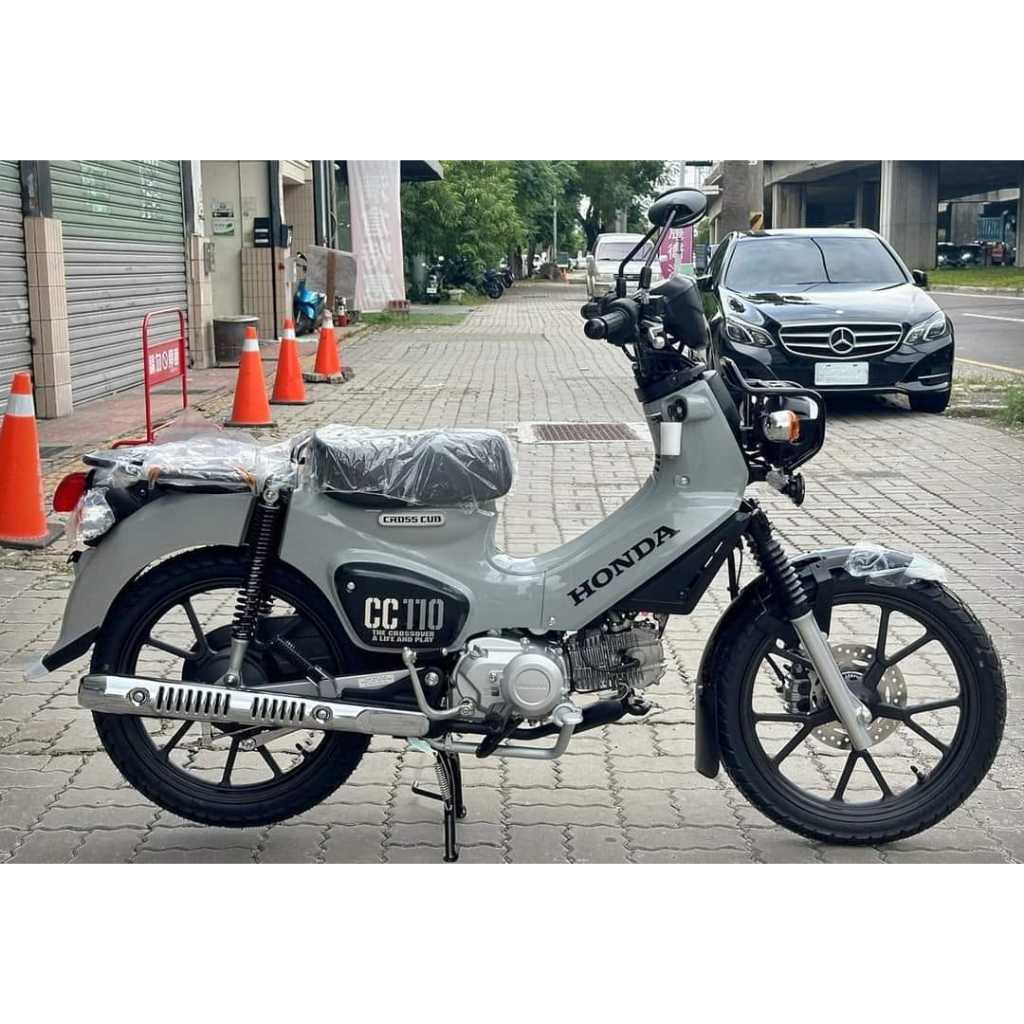 【勝大重機】日規 2025 HONDA CROSS CUB 110 ABS 全新車售價$21.8萬 本田 CC110 灰