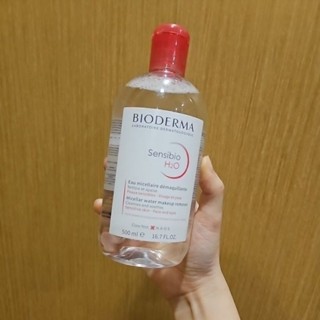 全新 Bioderma 貝膚黛瑪 舒敏高效潔膚液 卸妝水 小紅瓶 500ml