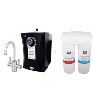 【NEXWATER 諾得】廚下型雙溫加熱器淨水器組 NEX-25A1+24.2.281-500A