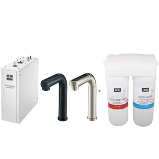 【NEXWATER 諾得】廚下型雙溫加熱器淨水器組 NEX-760BN/BK+24.2.281-500A