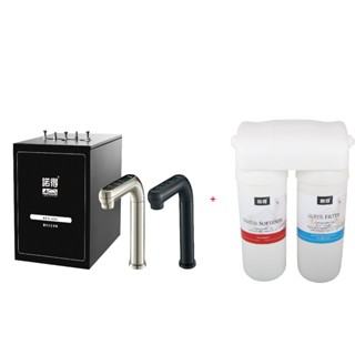 【NEXWATER 諾得】廚下型冰溫熱(氣泡水)飲水機淨水器組 NEX-680BN/BK+24.2.281-500A