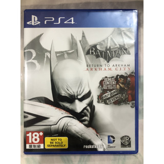 【二手遊戲】 PS4 蝙蝠俠 重返阿卡漢 (英文）