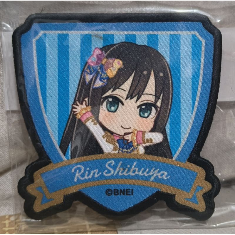 特賣出清 日版 現況品 「偶像大师灰姑娘女孩 6thLIVE MERRY-GO-ROUNDOME 渋谷凛 海棉徽章