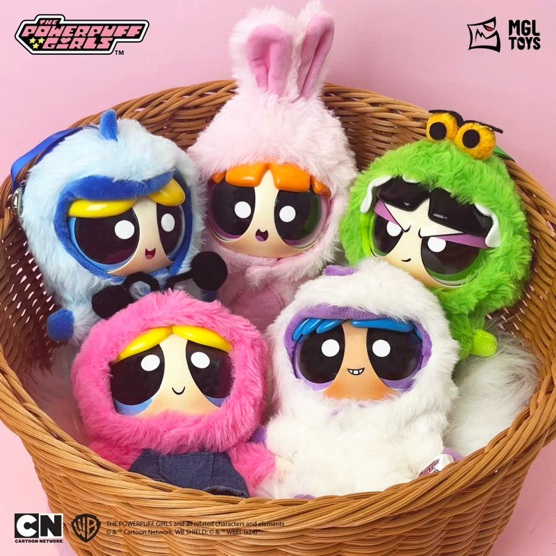『預購』 🌟 MGL TOYS 🧸 飛天小女警 毛絨派對穿衣盲盒 一中盒 盲盒 收藏 交換禮物 聖誕節
