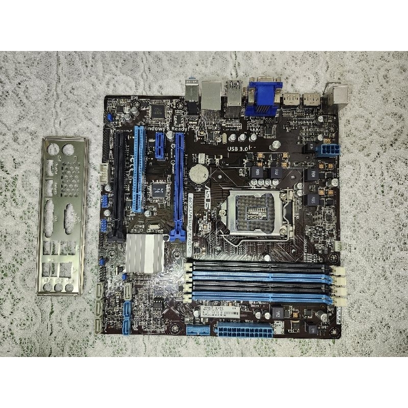 【皓奇電腦】二手 ASUS B85M-PLUS/BM6AF/DP_MB W/C2 PCH DDR3/1150腳位 主機板