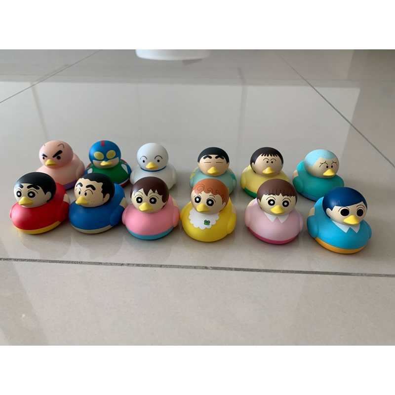 [確認款現貨]BANDAI萬代蠟筆小新鴨子身體｜盲盒｜公仔｜辦公室擺飾 ｜小新｜媽媽妮妮正男風間睡衣小新