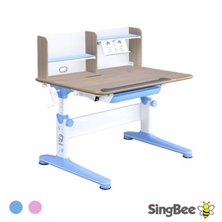 【SingBee 欣美】寬105cm 成長書桌 D-D011+139S(書桌椅 成長桌 升降桌椅)