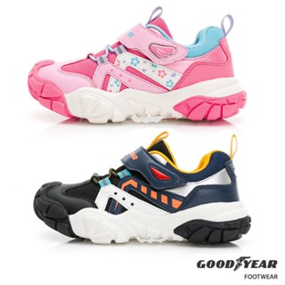 【GOODYEAR】破風迎擊童款緩震滑步車運動鞋 運動鞋 慢跑鞋 跑步鞋 童鞋 魔鬼氈鞋 運動鞋童 慢跑鞋童 跑步鞋童