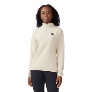 Mountain Hardwear Microchill™ 1/4 Zip 刷毛中層衣 2104891 女