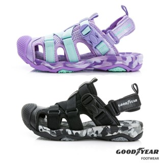 【GOODYEAR】盛夏冒險童款插扣護趾運動涼鞋 童鞋 涼鞋 護趾運動涼鞋 運動涼鞋 涼鞋童 男童鞋 女童鞋 戶外鞋
