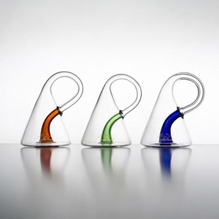 賽先生科學工廠｜迷你克萊茵瓶Klein Bottle(3款) 北歐玻璃工藝新魔法美學！