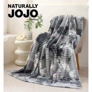 JOJO竹節絨漸層玩色毯 150cmX200cm 多款任選 棉被 被子 羊羔毯被 毛毯 法蘭絨 四季毯 羊羔絨