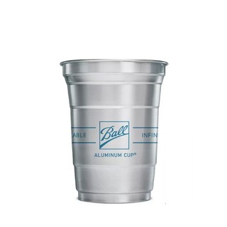 美國 Ball 梅森全鋁冷飲杯 16oz (一盒24個)