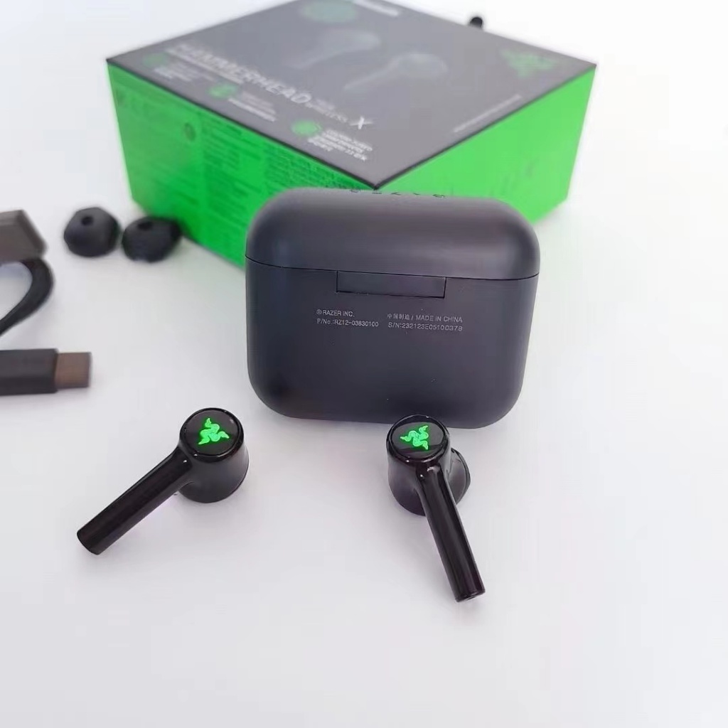 保固一年 全新未拆封 Razer hammerhead TRUE WIRELESS X 雷蛇真無線藍芽耳機 APP可連接