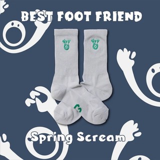 【P.COAST LAB】BFF-Spring Scream_GY_BF24019_春吶 (灰色款)