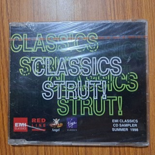 CLASSICS STRUT! EMI CLASSICS CD SAMPLER SUMMER 1998 全新未拆封殼裂痕