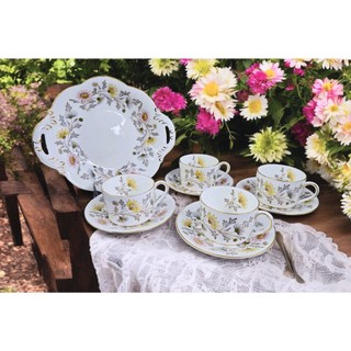 【Sunshine Antiques】Coalport - Somerset 英國骨瓷下午茶咖啡杯組 E.58 F.14