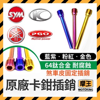 摩王👑卡鉗插銷 原廠內六角卡鉗吊架銷 煞車皮固定插銷 光陽 三陽 山葉 PGO 原廠卡鉗 JET DRG 大樂