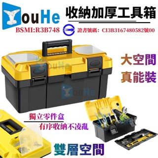 現貨 可開發票 手提工具箱 工具箱 零件箱 工具盒 舍樂力 零件 水電 手工具 五金零件 模型 收納 收納箱 臺灣製造