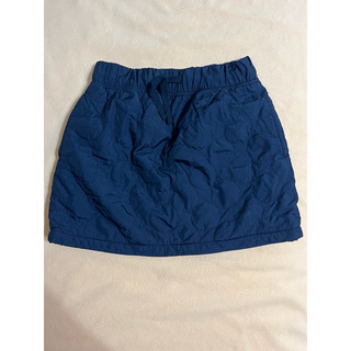 [二手童裝] Uniqlo 深藍鋪棉短裙 110-125cm