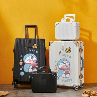 免運⭐新款 日系卡通 哆啦a夢 行李箱 ⭐女小型 20吋 拉桿箱 結實耐用 24吋 學生 密碼箱 旅行箱子 小清新
