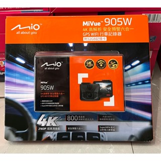 宅配免運GPS行車紀錄器 Mio Mivue 905W 行車紀錄器4K 超高解析行車紀錄器 WIFI GPS 附32G