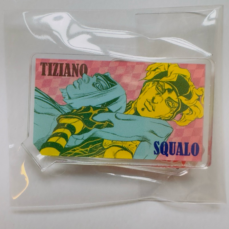 ￥My公仔￥ 日本限定 日版 JOJO的奇妙冒險 第五部 第五季 黃金之風 名場面立牌 壓克力立牌 立牌 喬魯諾 喬巴拿