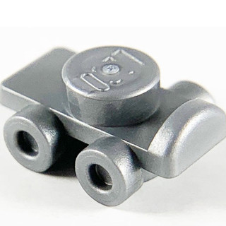 Lego 樂高 平光銀 溜冰鞋 人偶 Footgear Roller Skate 11253