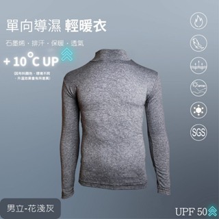 臺灣現貨-『衣貳山』男刷毛發熱衣 立領/圓領 石墨烯保暖衣 機能保暖衣 褲發衣 衛生衣 衛生褲 內搭衣 保暖 禦寒 發熱