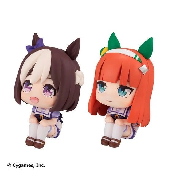 MegaHouse LOOK UP 抬頭系列 賽馬娘 無聲鈴鹿&特别週 套組 附特典 PVC完成品 豬帽子模型玩具