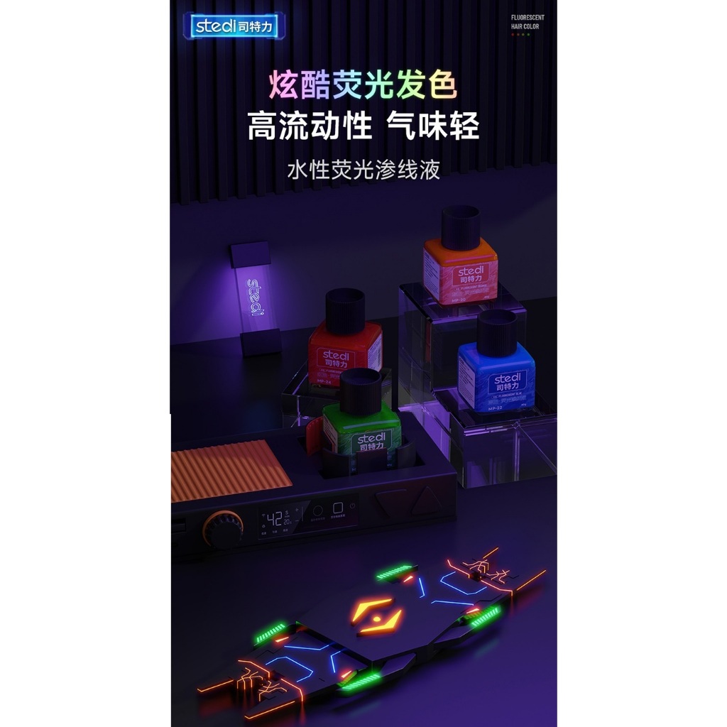 【Max模型小站】司特力 螢光滲線液 鋼彈機甲軍模上色 環保水性螢光色滲線液