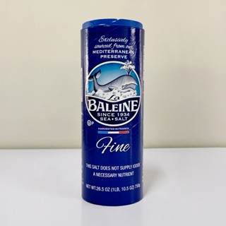 【肥麥莉】法國La Baleine 鯨魚牌海鹽 細海鹽 海鹽 食用鹽 750G