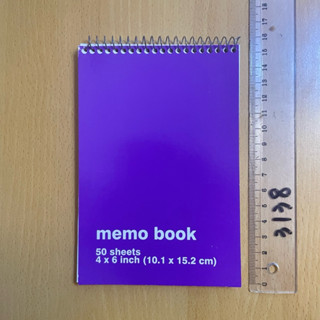 橫線筆記本 memo 50頁