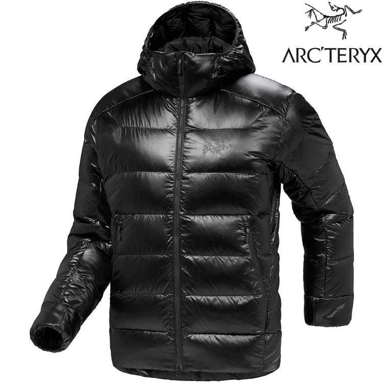 Arc'teryx 始祖鳥 Cerium SV 男款 1000FP連帽羽絨外套 X000008429 黑 Black