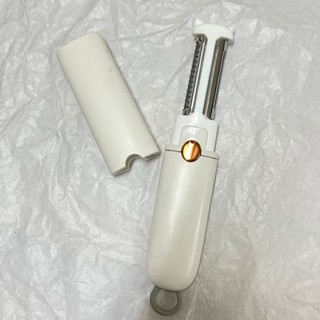 [沐沐屋] 三合一 多功能水果刀 不鏽鋼刨刀 刮刀 削皮器 廚房 家用 -