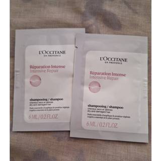 【紫晶小棧】L'OCCITANE 歐舒丹 草本修護洗髮乳 6ML (現貨3個) 洗髮 清潔