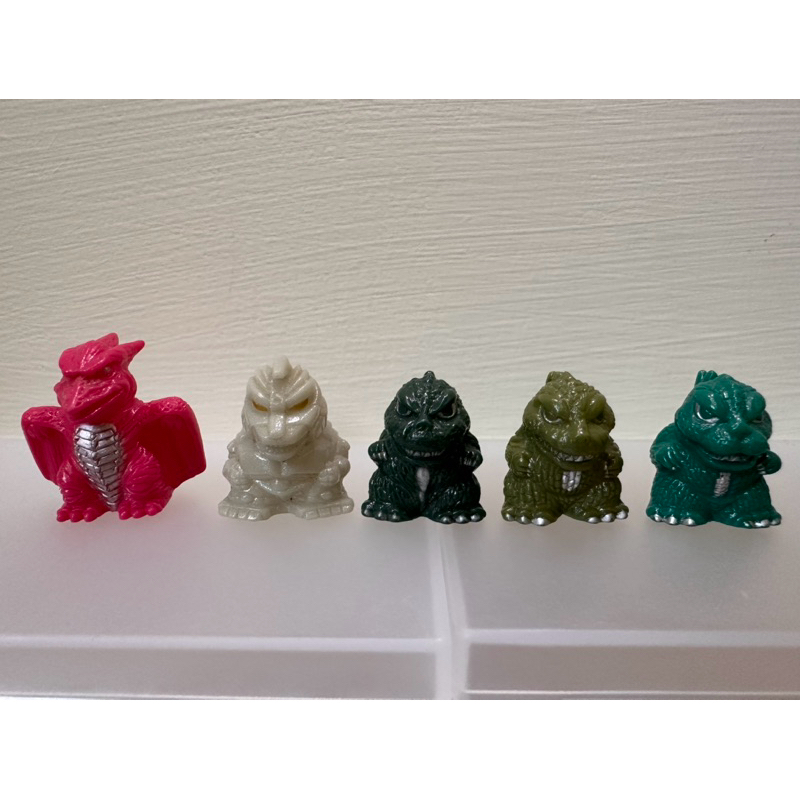 ￥My公仔￥ 日本限定 萬代 機械哥吉拉 哥吉拉 蓋剛 太空哥吉拉 拉頓 基多拉 巴特拉 軟膠公仔 指偶 指人形 食玩