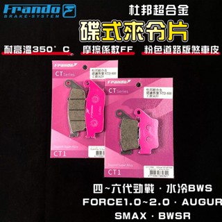 FRANDO｜B8R 來令片 煞車皮 來令 杜邦超合金 套裝組 適用 四~六代勁戰 FORCE AUGUR 水冷BWS