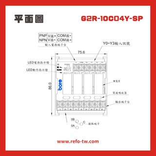 【睿豐省配線模組】OMRON 繼電器 G2R-1OC04Y-SP 繼電器模組 DECA 歐規端子臺 臺灣生產製造出貨