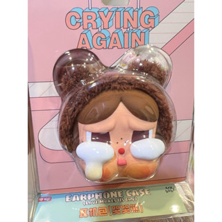 現貨秒發POPMART泡泡瑪特 CRYBABY眼淚工廠系列哭娃哭哭熊糖膠潮流 耳機包 吊飾 毛絨悲傷俱樂部哭鴨 花花矽膠
