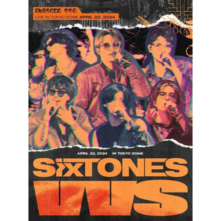 SixTONES 演唱會 SixTONES VVS 初回盤 Blu-ray