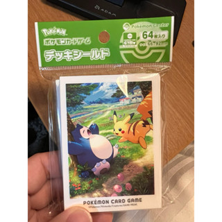 寶可夢 PTCG 日版 皮卡丘 卡比獸 卡套