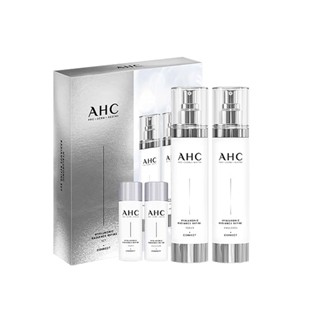 韓國 AHC 玻尿酸神仙水保養 四件組套組 化妝水 乳液 (100mlx2+30mlx2) 神仙水 保濕 玻尿酸 旅行組